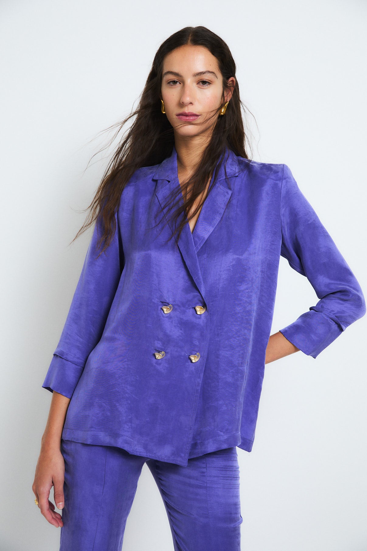Chaqueta Icon Morado