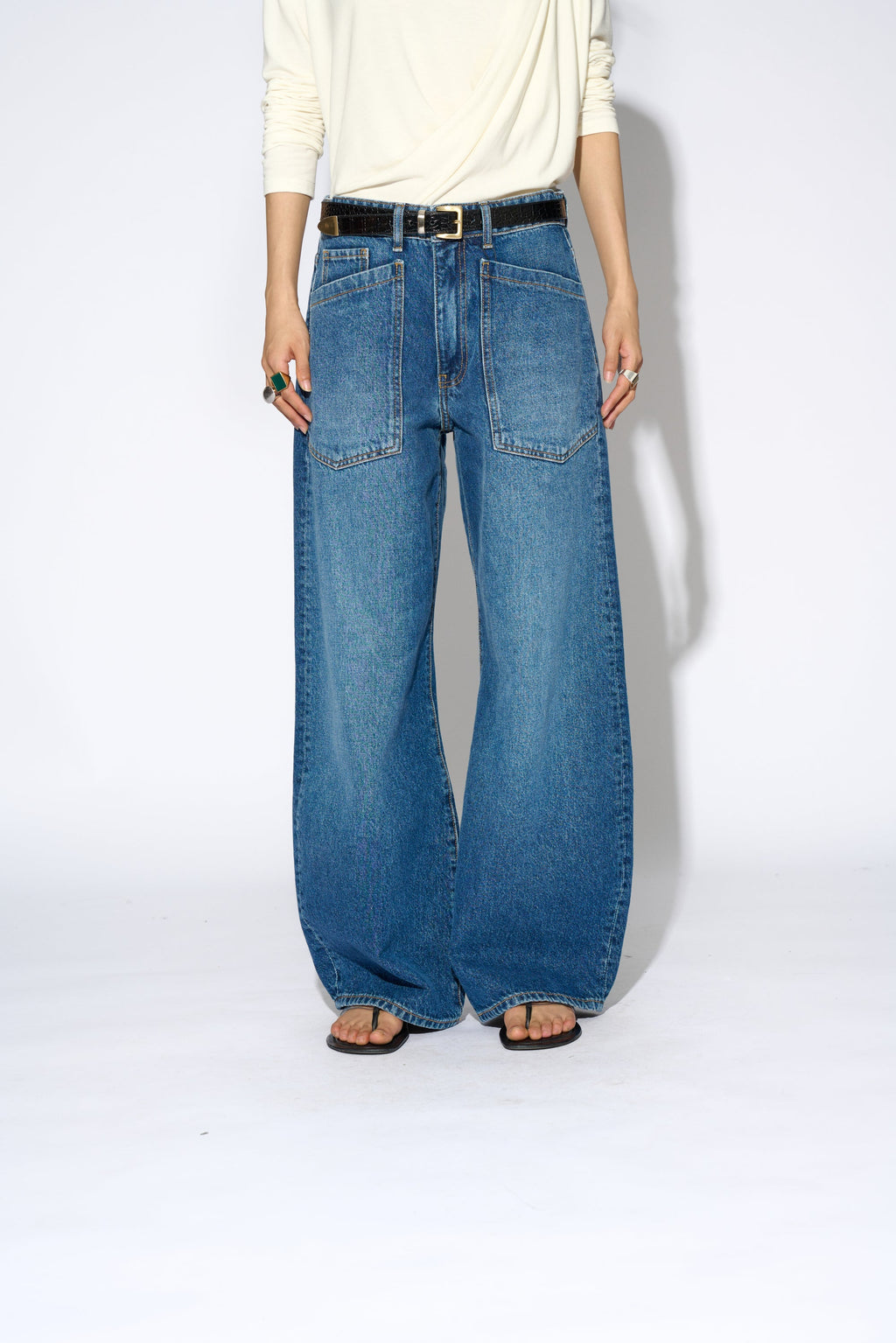 Jeans Solange denim medio - producto