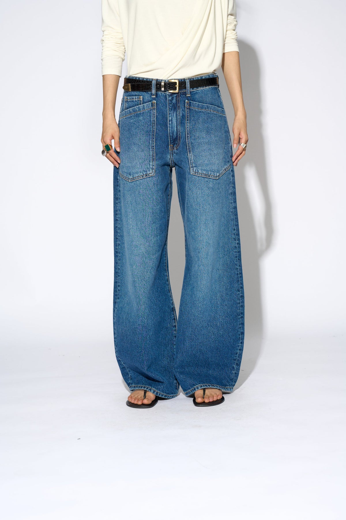 Jeans Solange denim medio - producto
