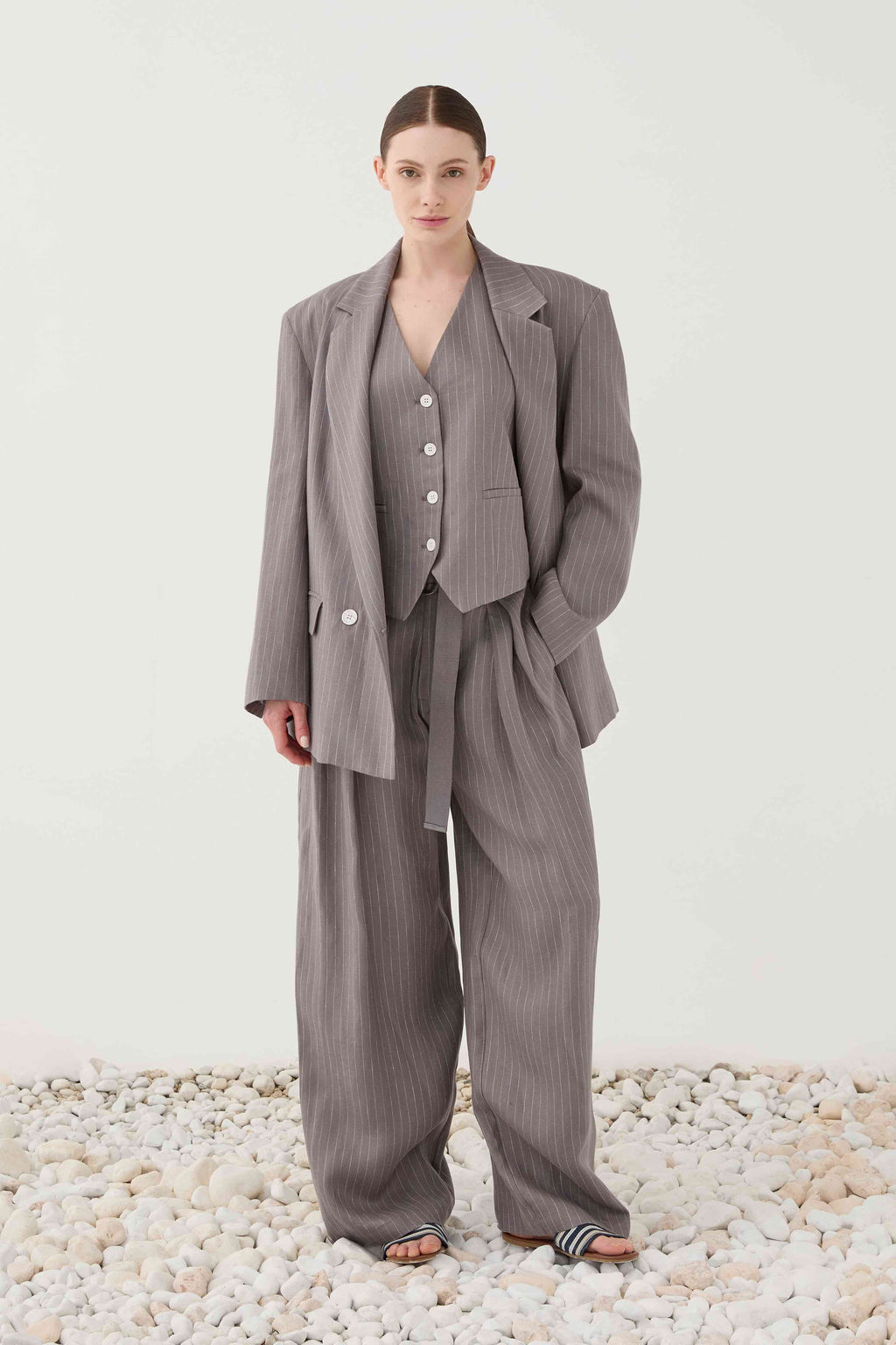 Chaleco Gris Raya Diplomática SS260027