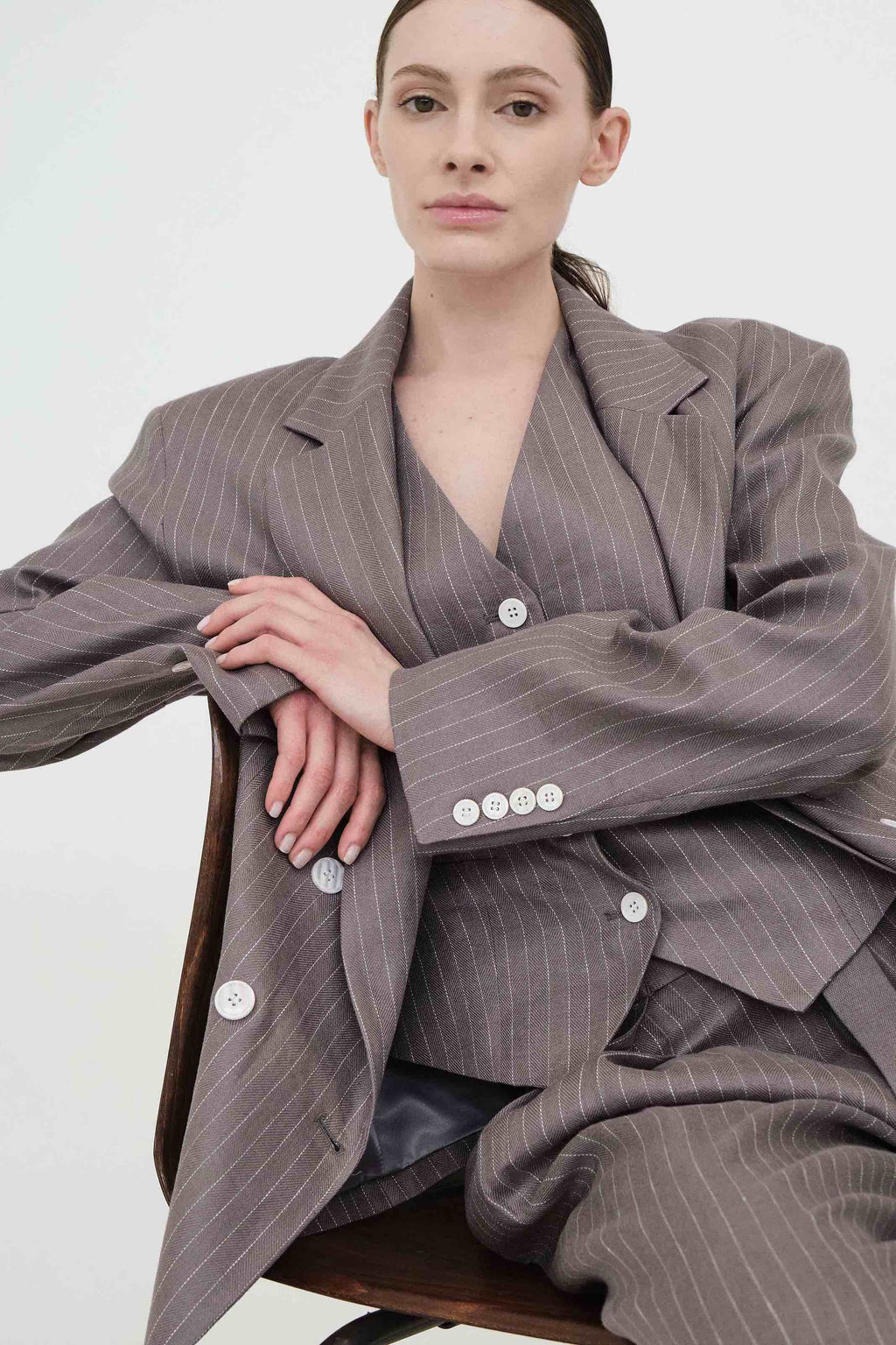 Chaleco Gris Raya Diplomática SS260027