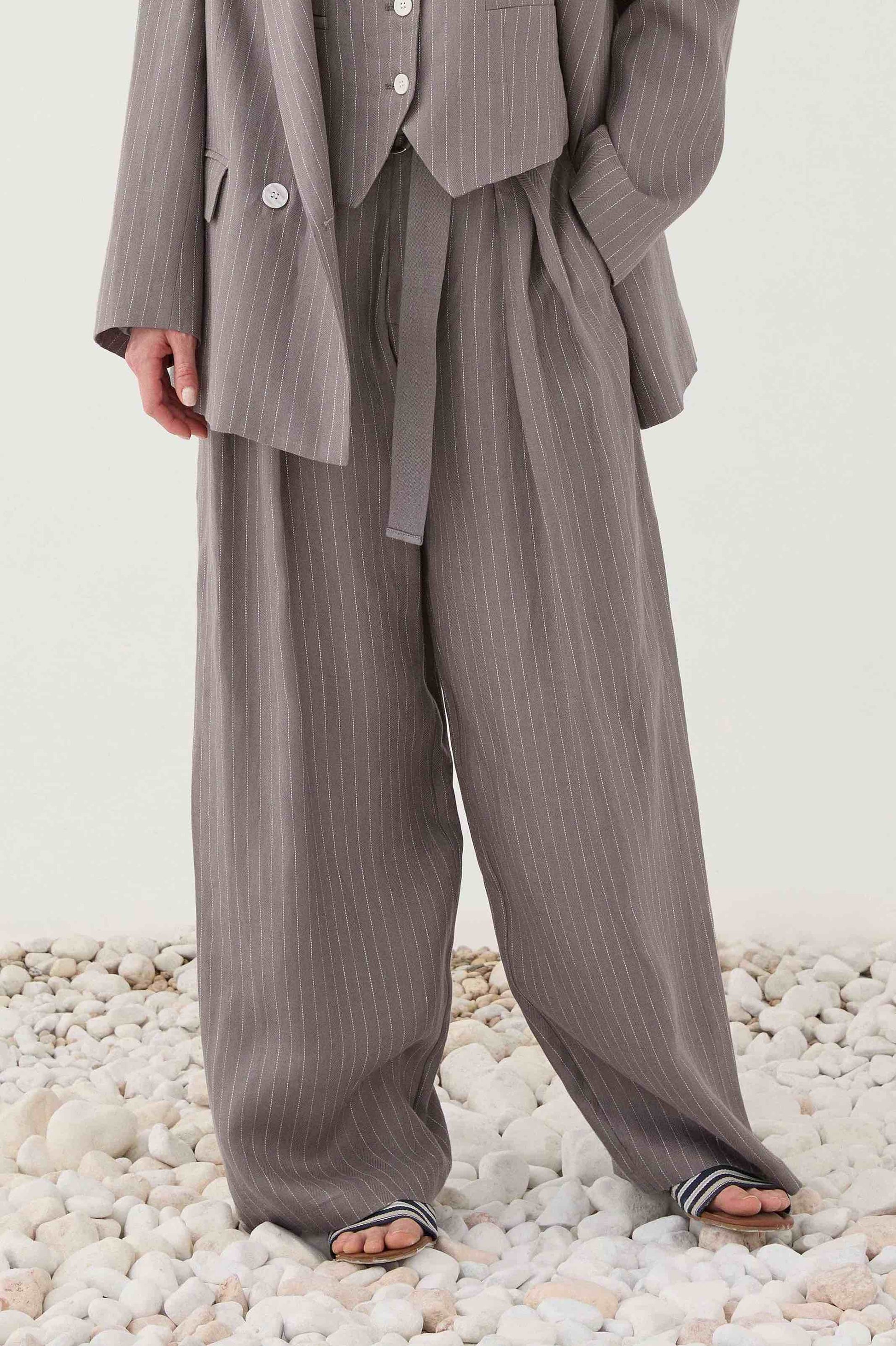 Pantalón Gris Raya Diplomática SS260028