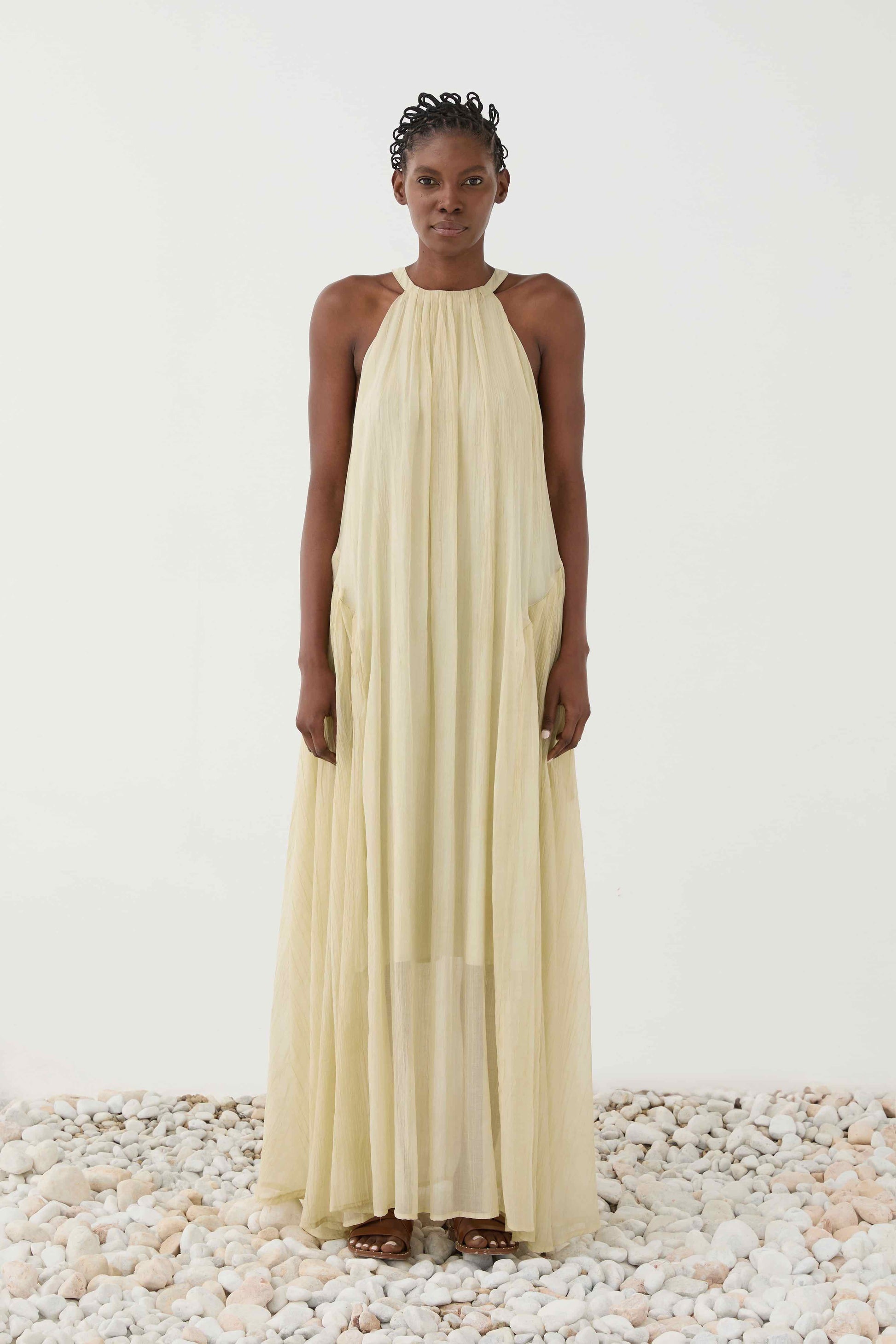 Vestido Beige SS260029