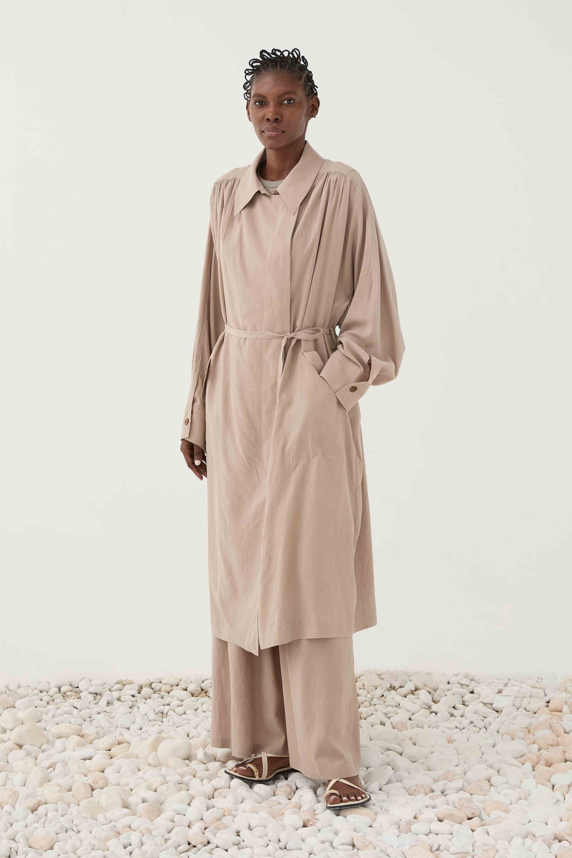 Chaqueta Beige SS260124