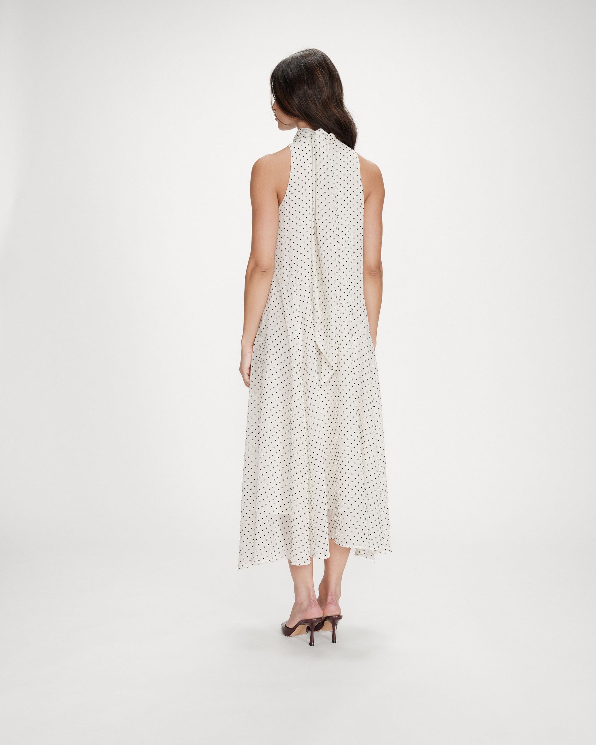 Vestido Largo Valoria Marfil