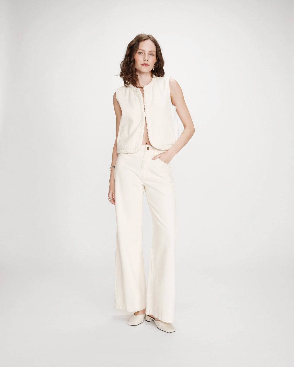 Chaleco Verona Crudo