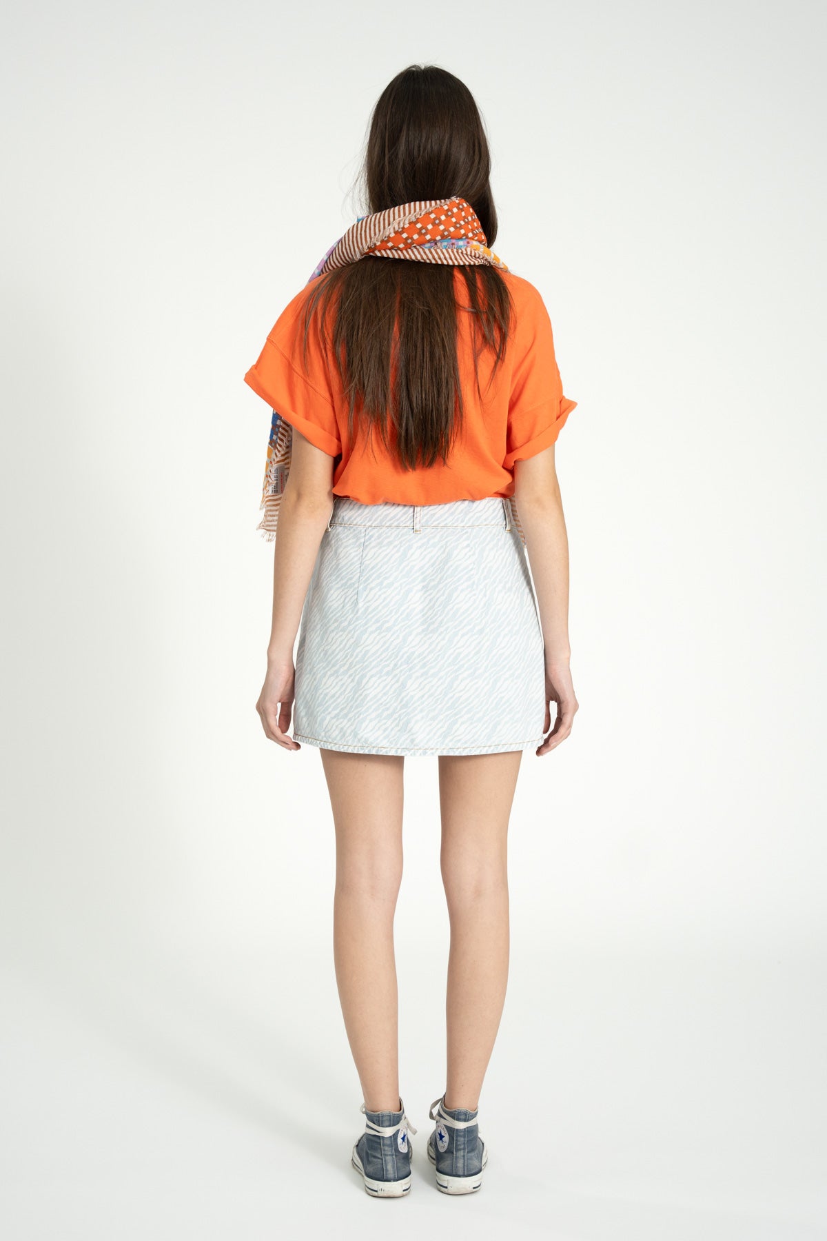 Camiseta de Manga Corta Naranja "Baby"