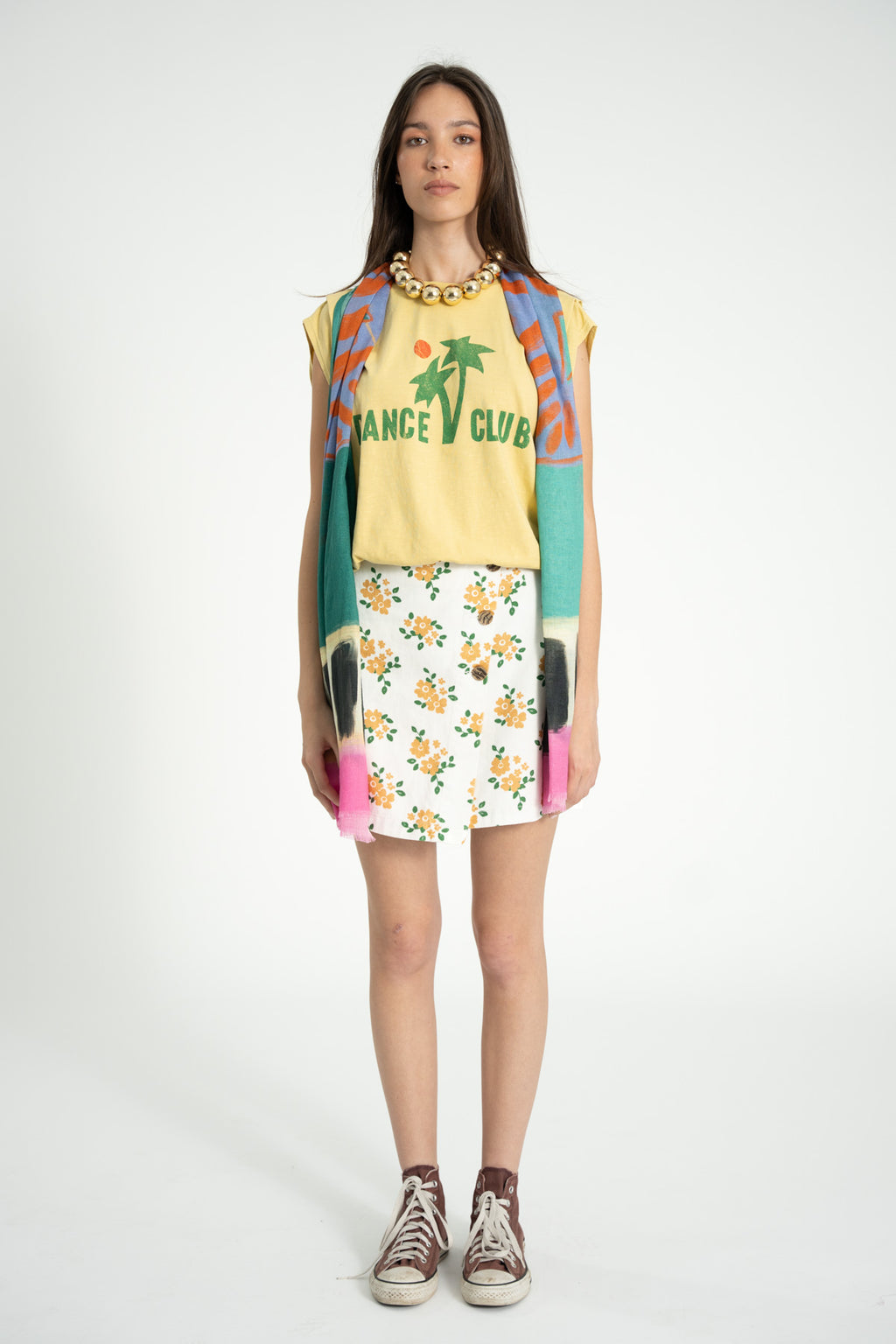 Camiseta Sin Mangas Ajustada Arena "Dance Club"