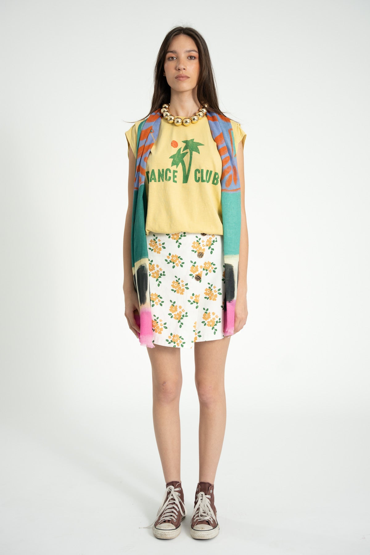 Camiseta Sin Mangas Ajustada Arena "Dance Club"