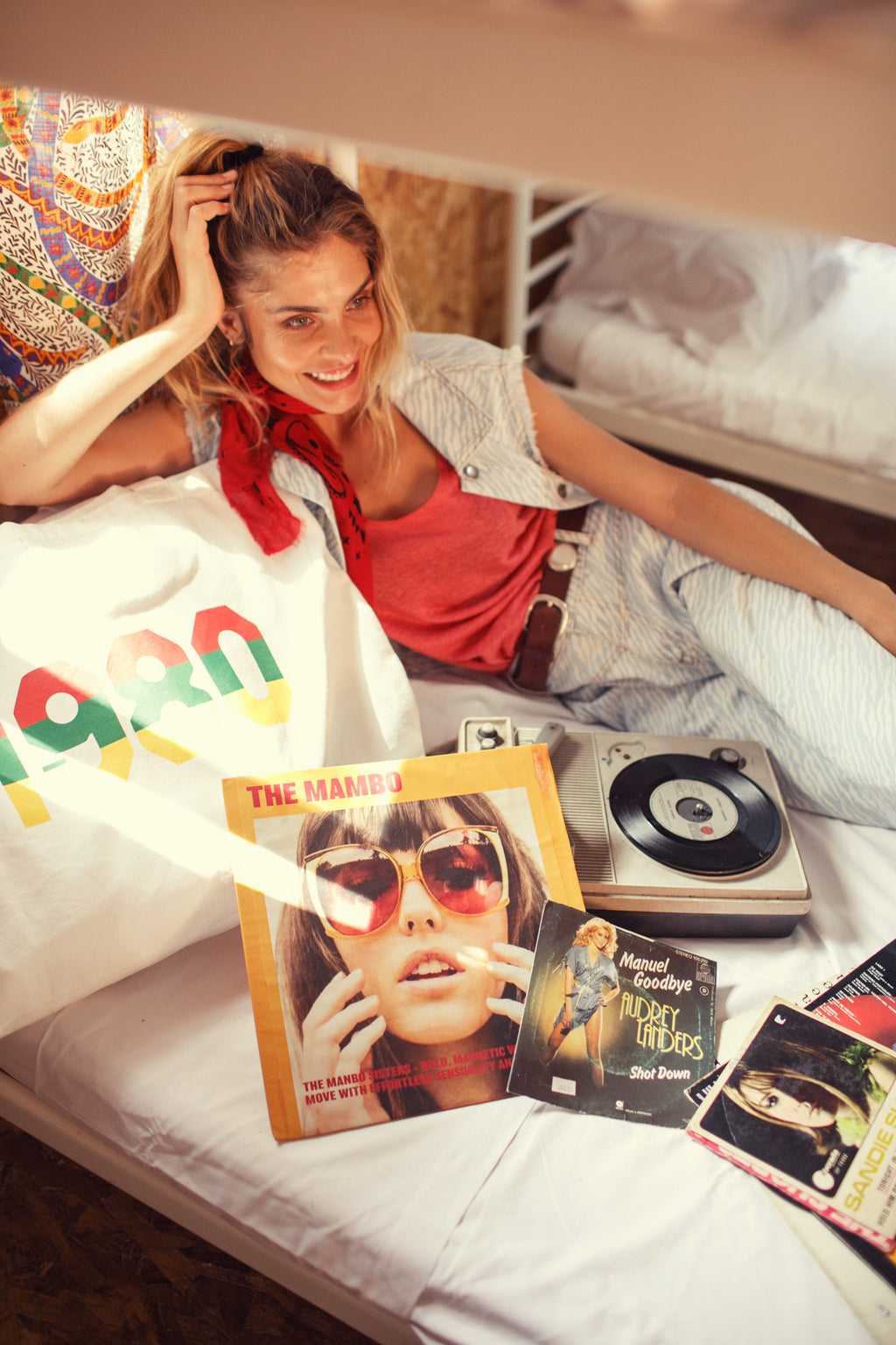 Pantalón Denim Azul Claro Cebra