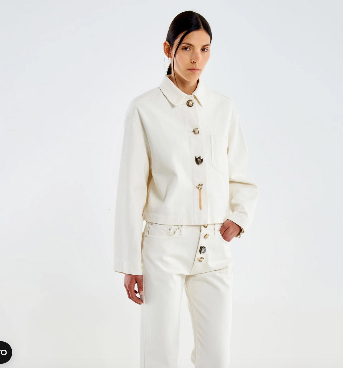 Chaqueta vaquera oversize