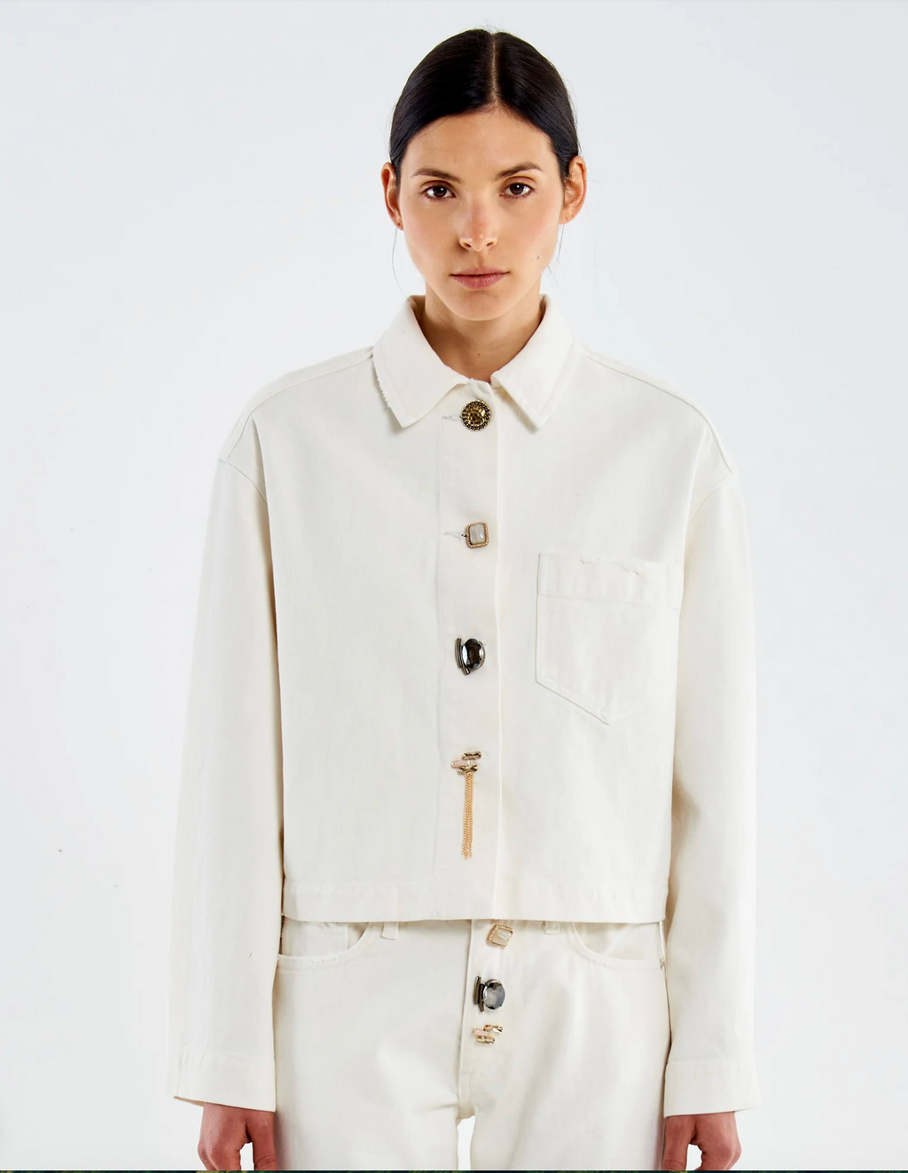 Chaqueta vaquera oversize