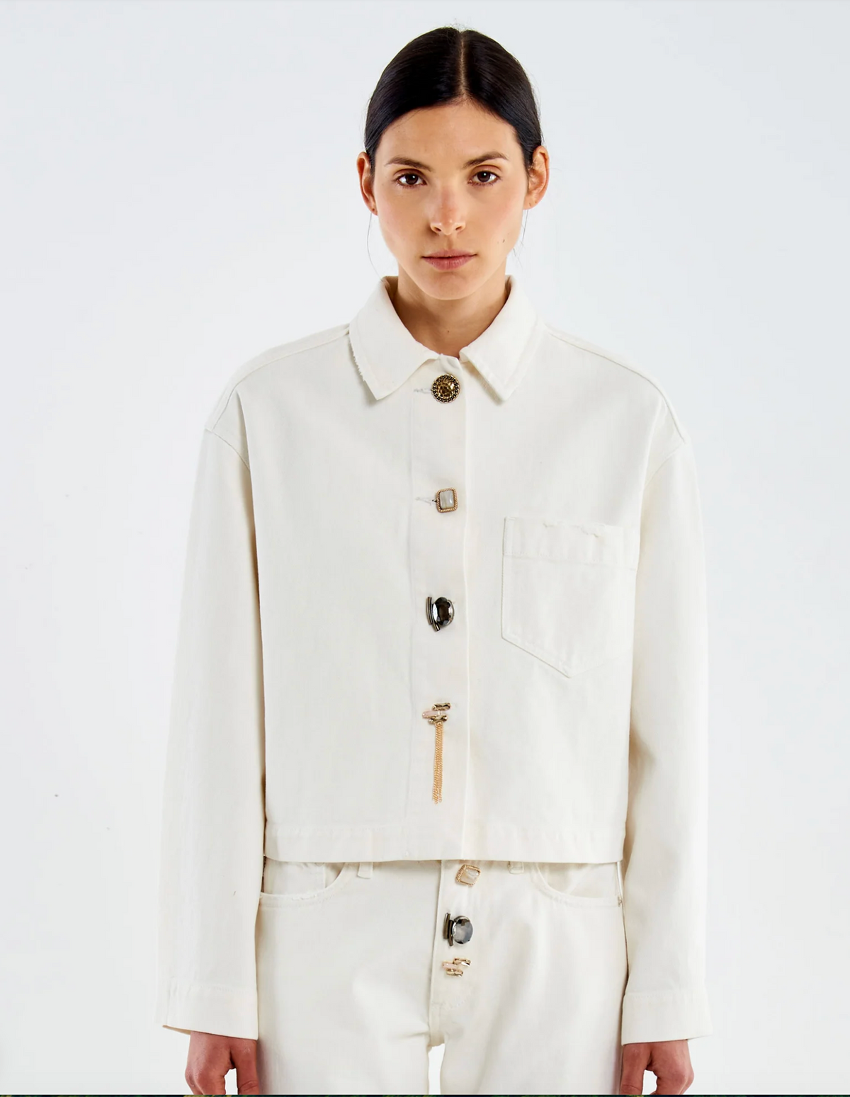 Chaqueta vaquera oversize