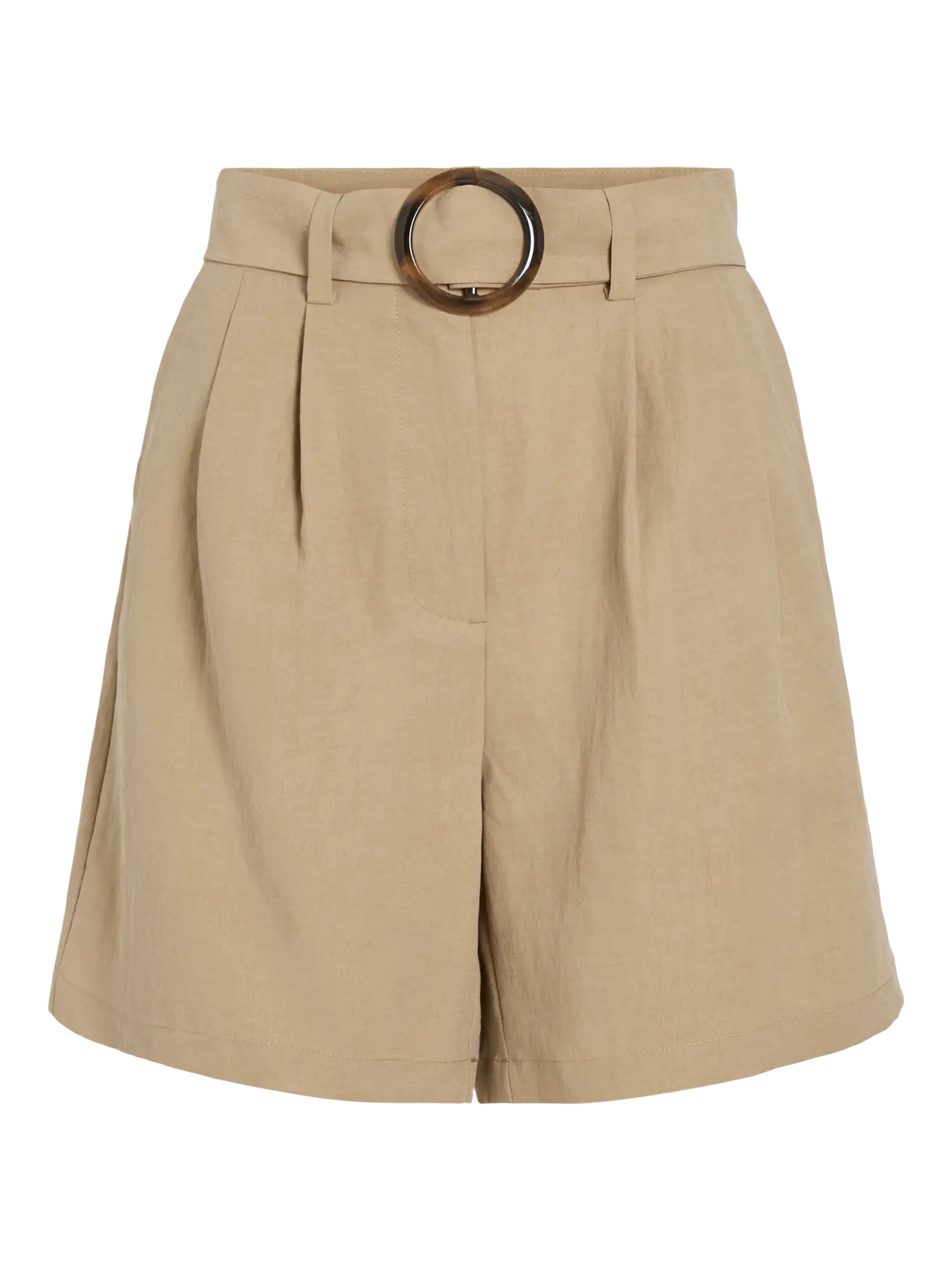 Shorts Virosita Talle Alto Travertino