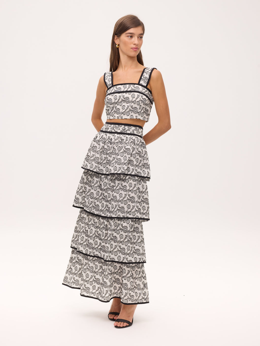 Set Top y Falda Titania Bicolor
