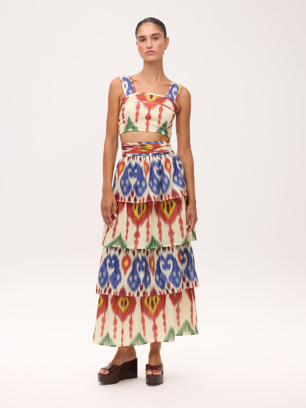 Set Top y Falda Titania Ikat