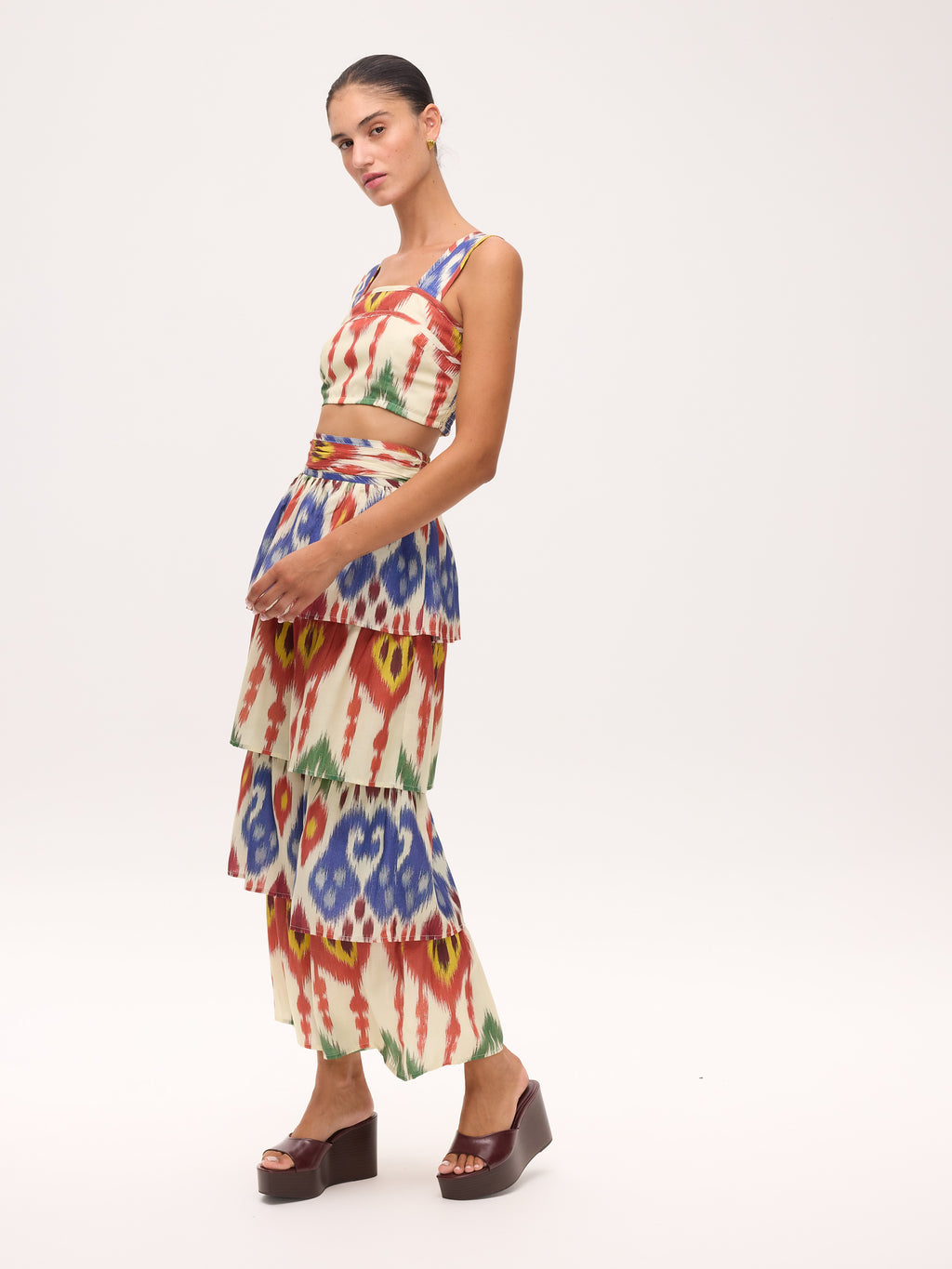 Set Top y Falda Titania Ikat