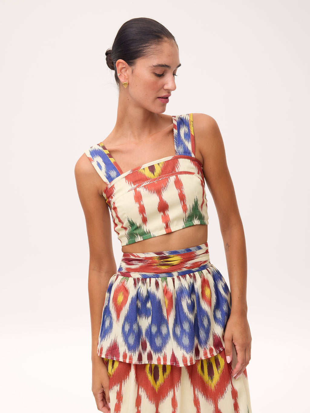 Set Top y Falda Titania Ikat