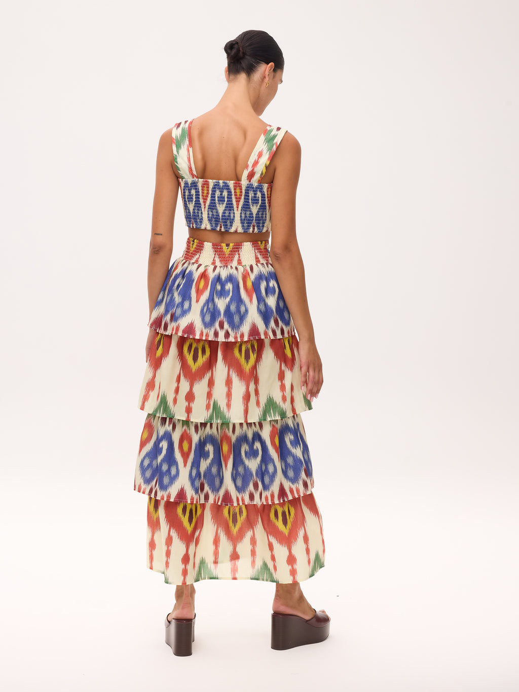 Set Top y Falda Titania Ikat