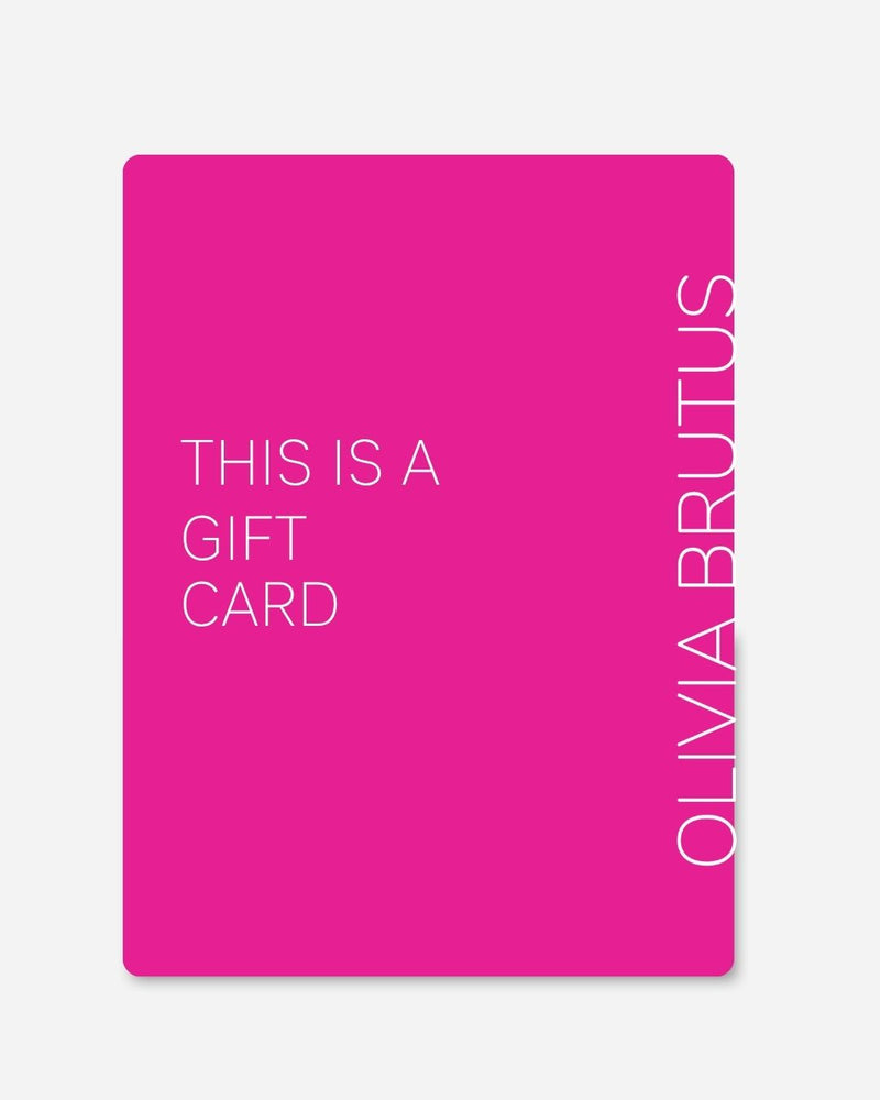 Gift Card Olivia Brutus