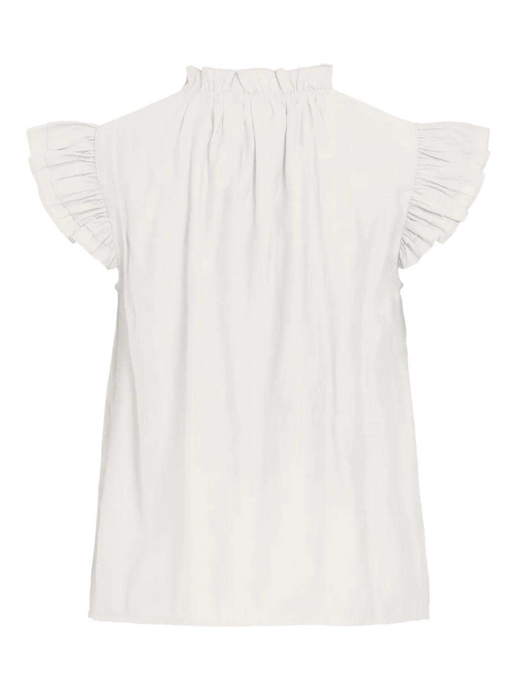 Top Vianu Escote Pico Blanco