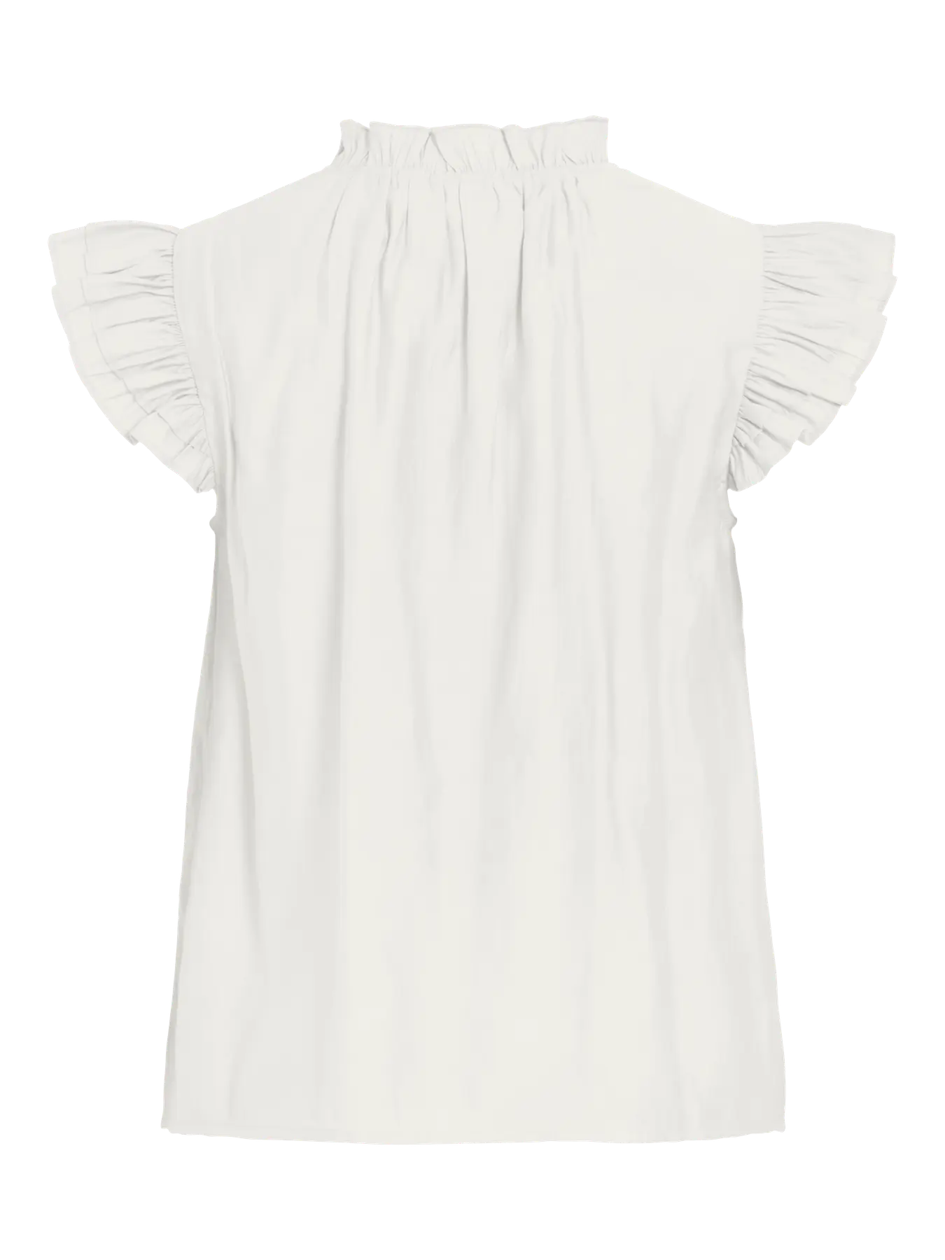 Top Vianu Escote Pico Blanco