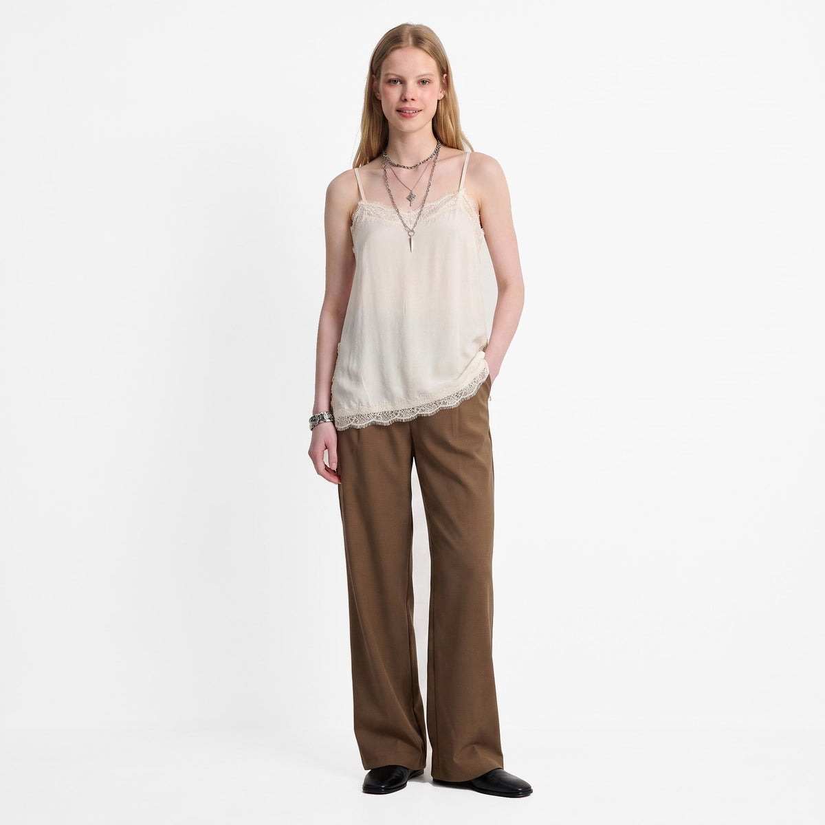 Top Alina ARTLOVE color amarillo - vista 1