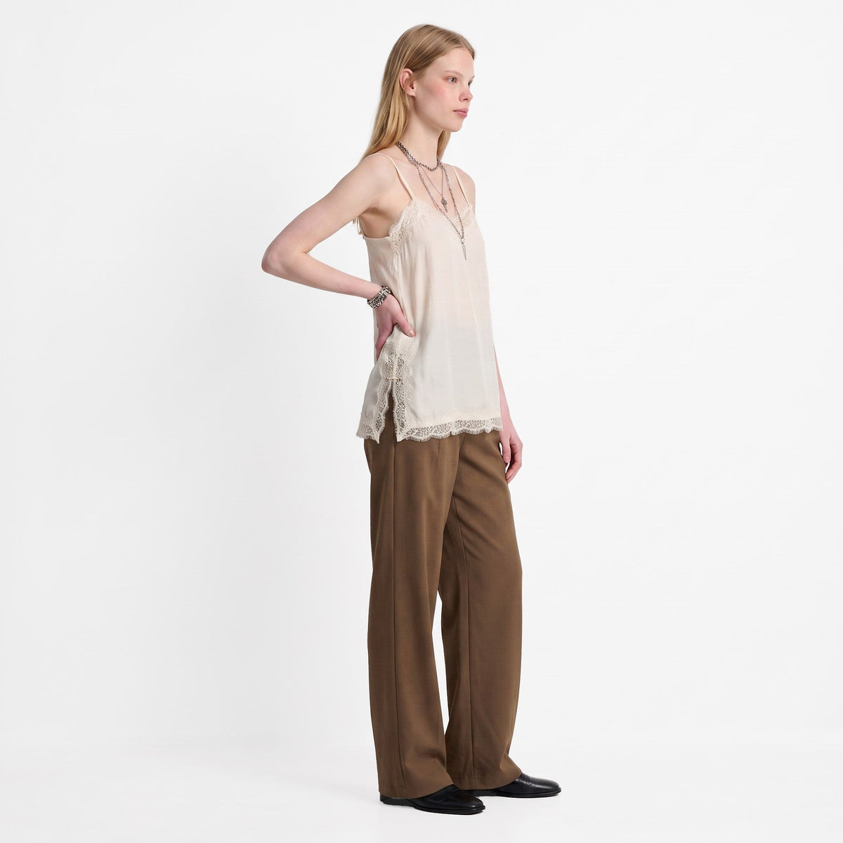 Top Alina ARTLOVE color amarillo - vista 3