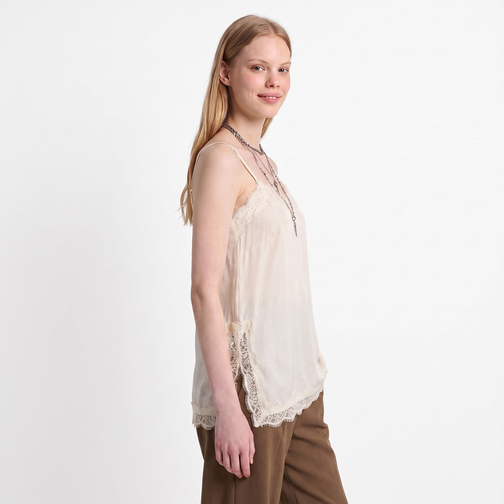 Top Alina ARTLOVE color amarillo - vista 5