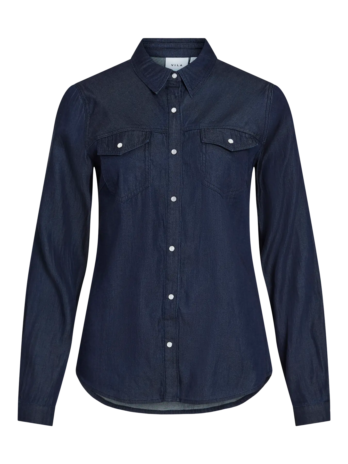 Camisa Vaquera Vibista Azul Denim Oscuro