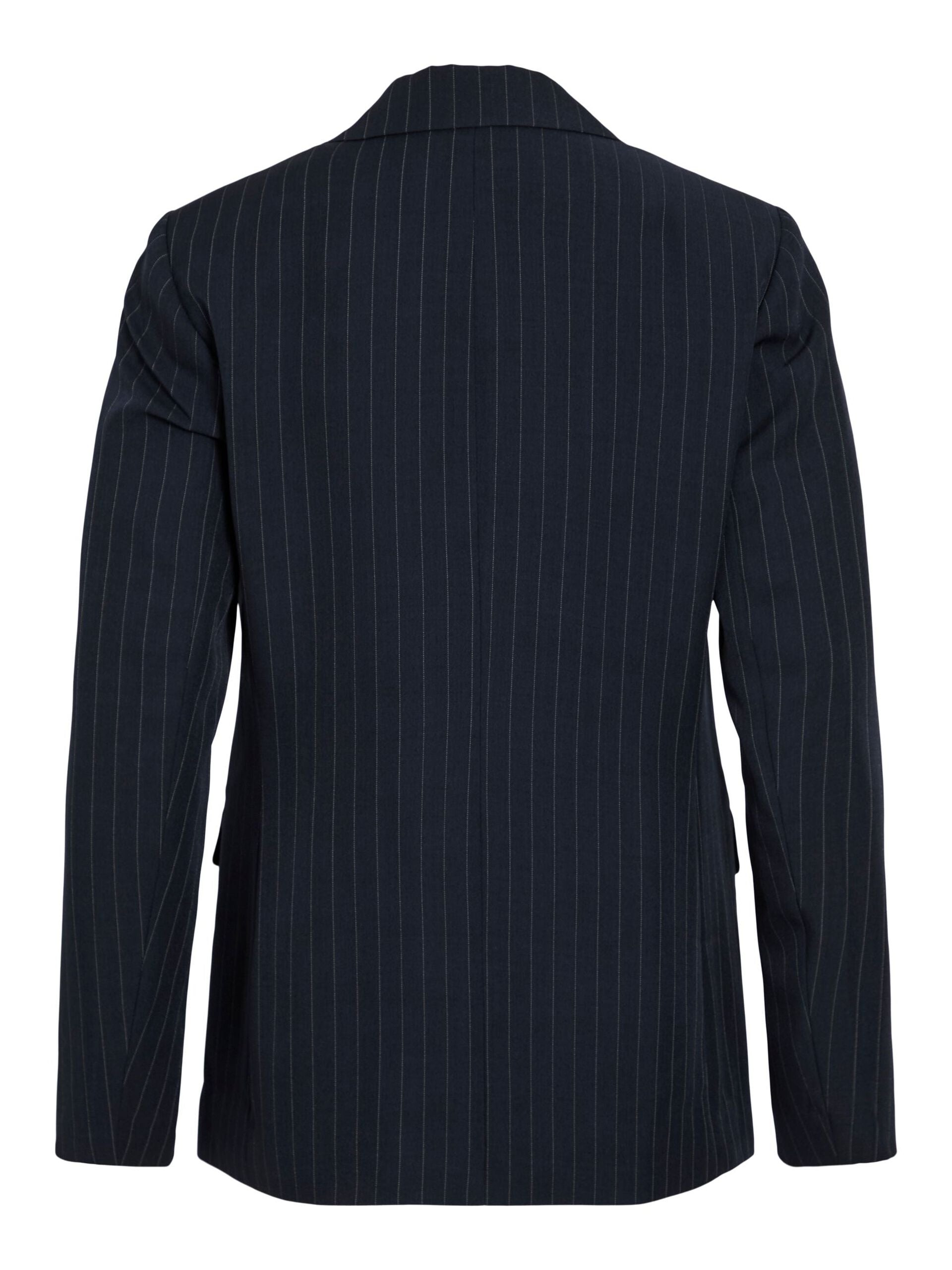 Blazer Vikemba Manga Larga Azul Marino Raya Diplomática