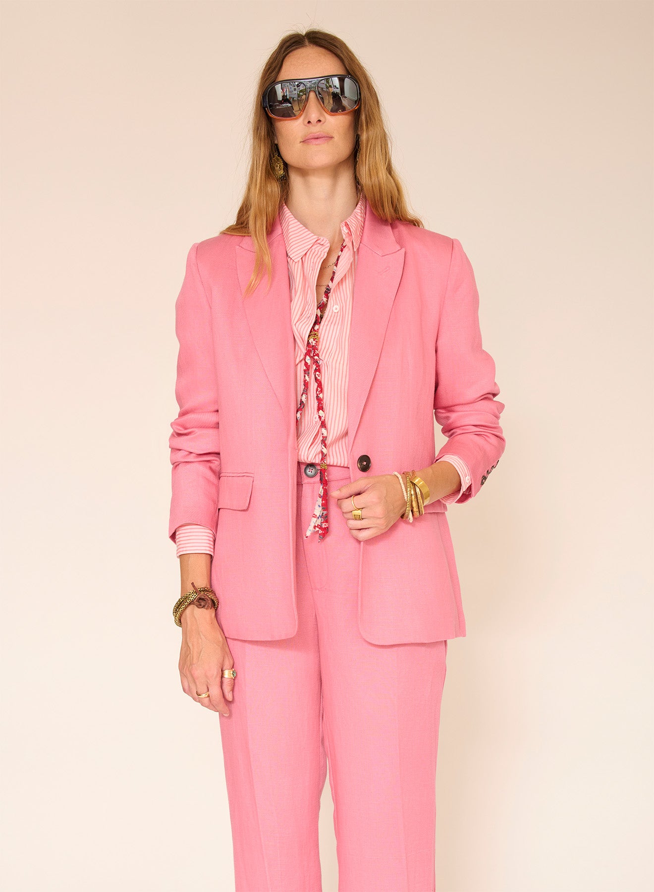 Blazer Voline Blush