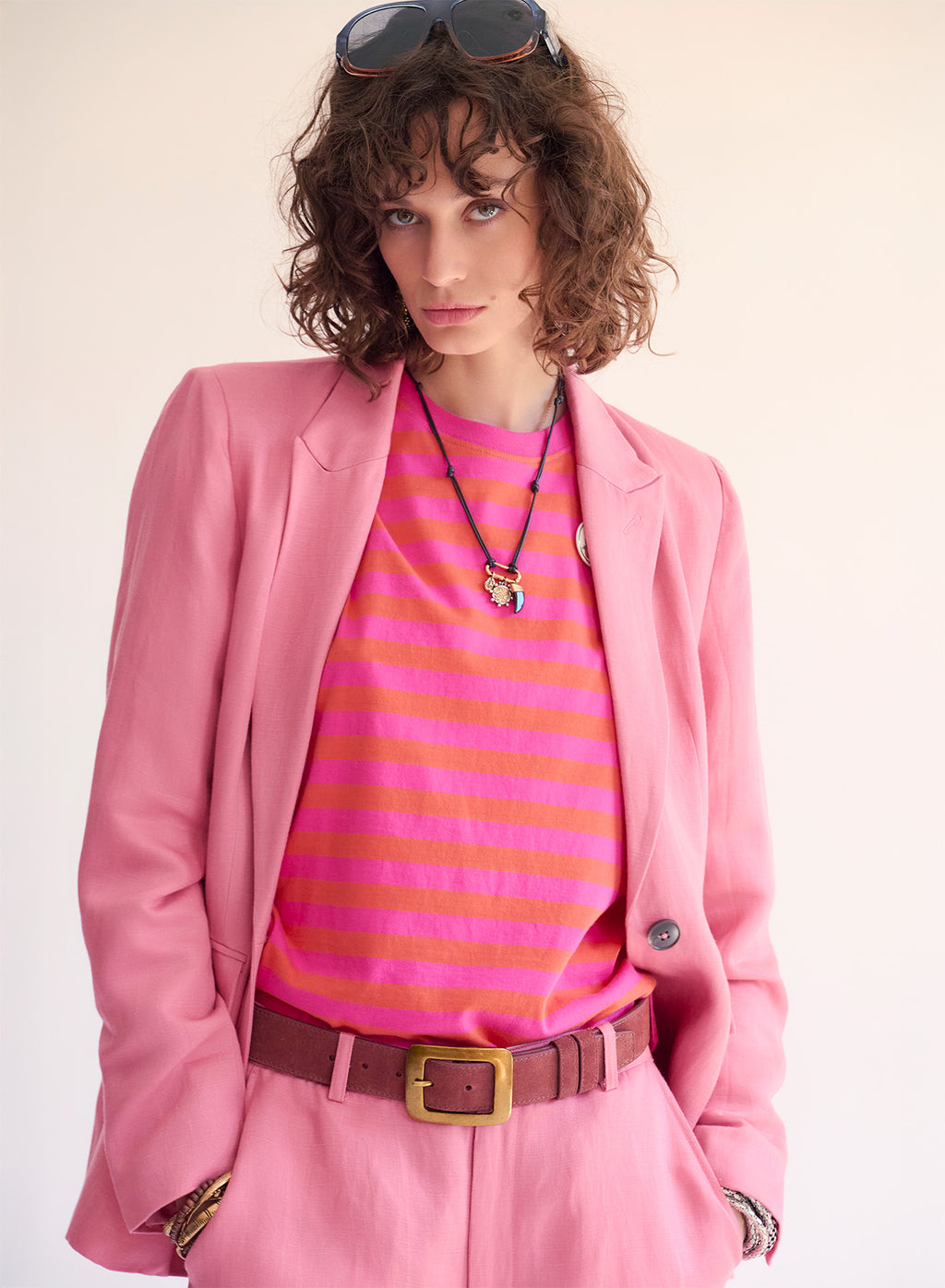 Blazer Voline Blush