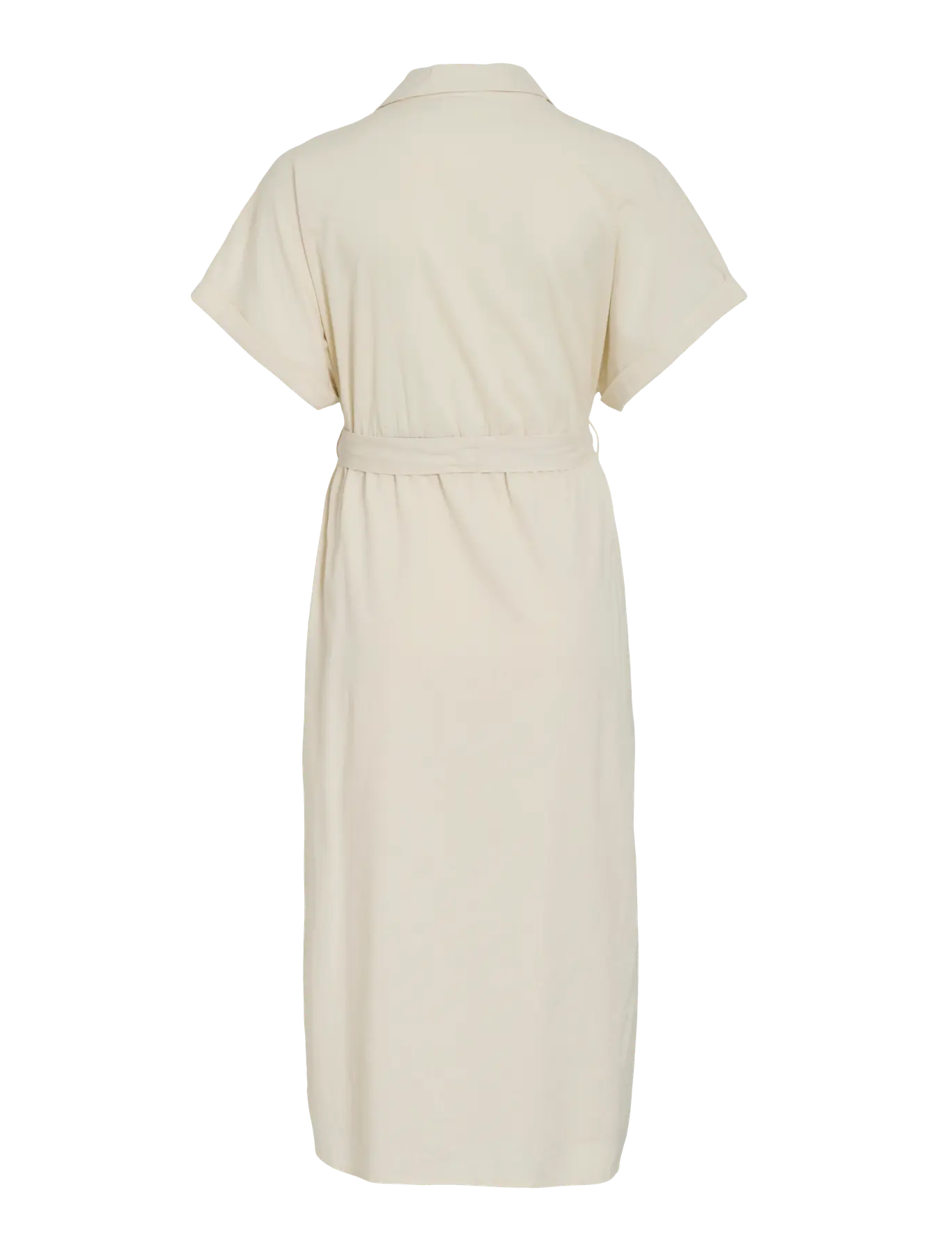 Vestido Camisero Midi Vilinnen Manga Corta Birch