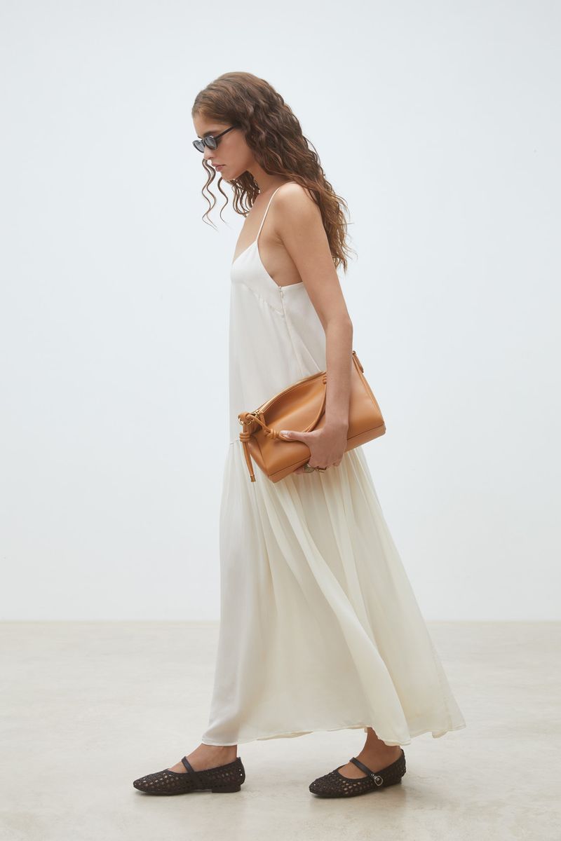 Vestido Carlota Crema