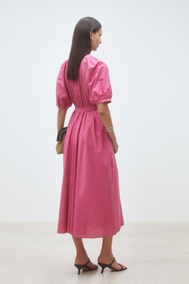 Vestido Cassie Rosa Palo