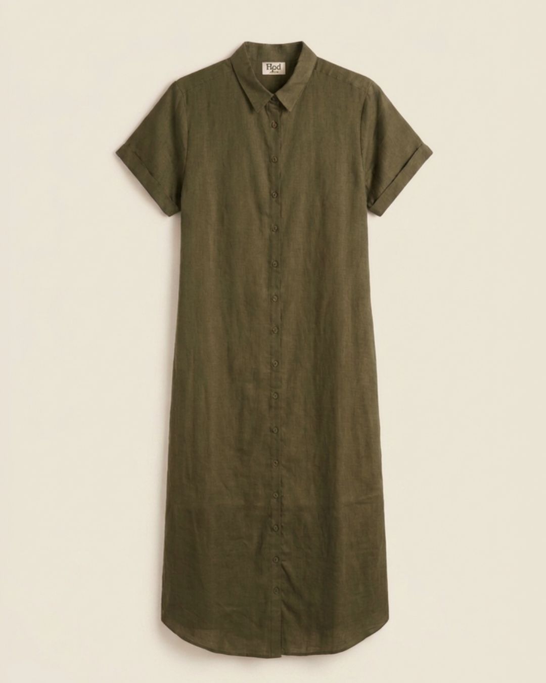 Vestido Algodón Tampa Kaki