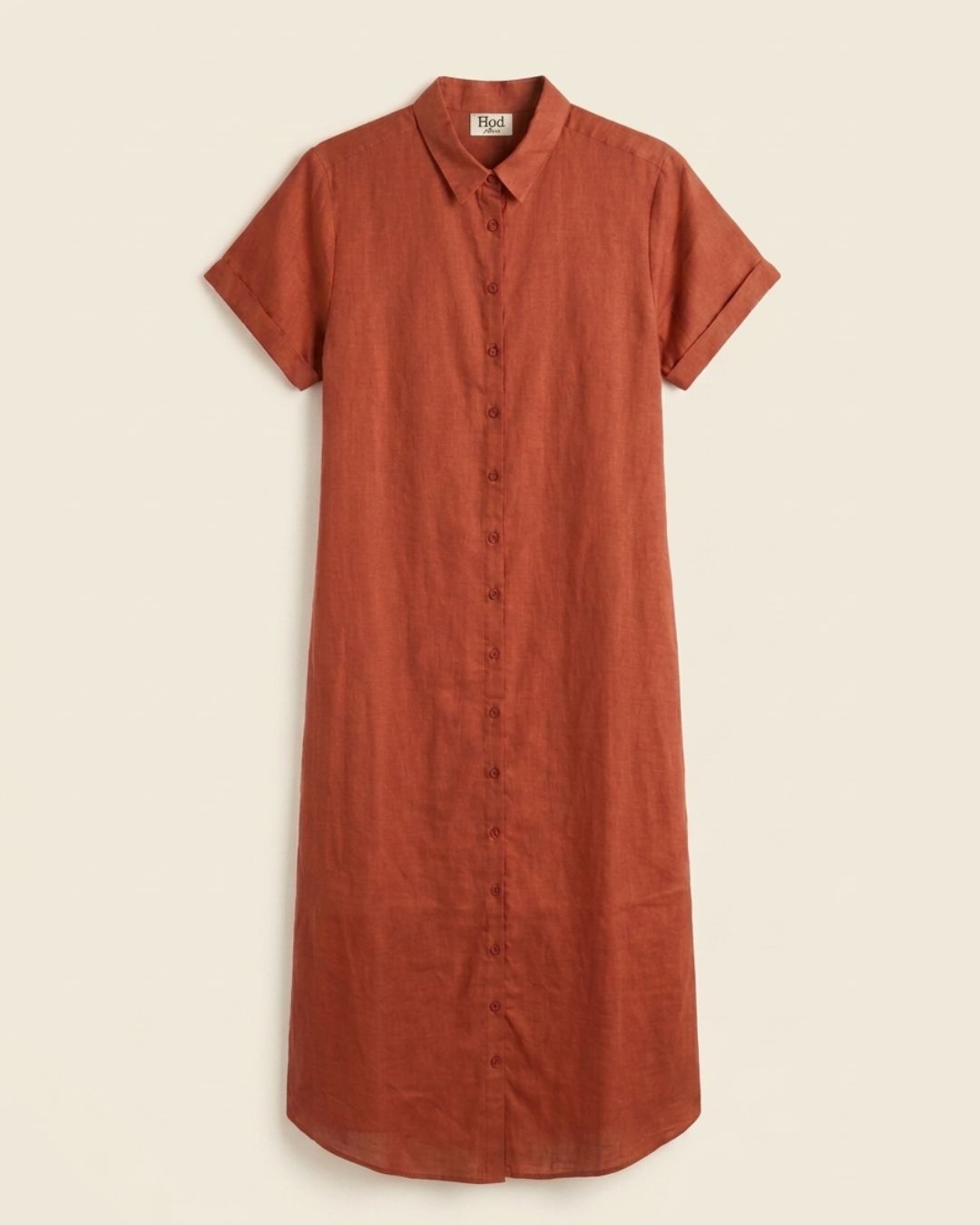 Vestido Algodón Tampa Terracota