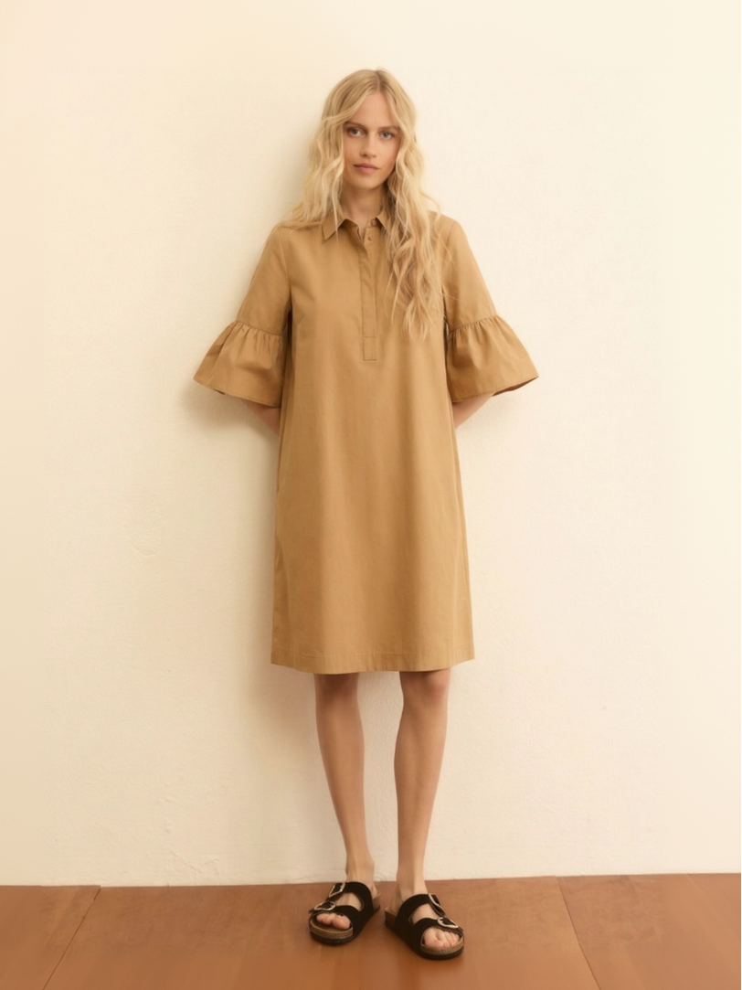 Vestido Emmepoche Camel