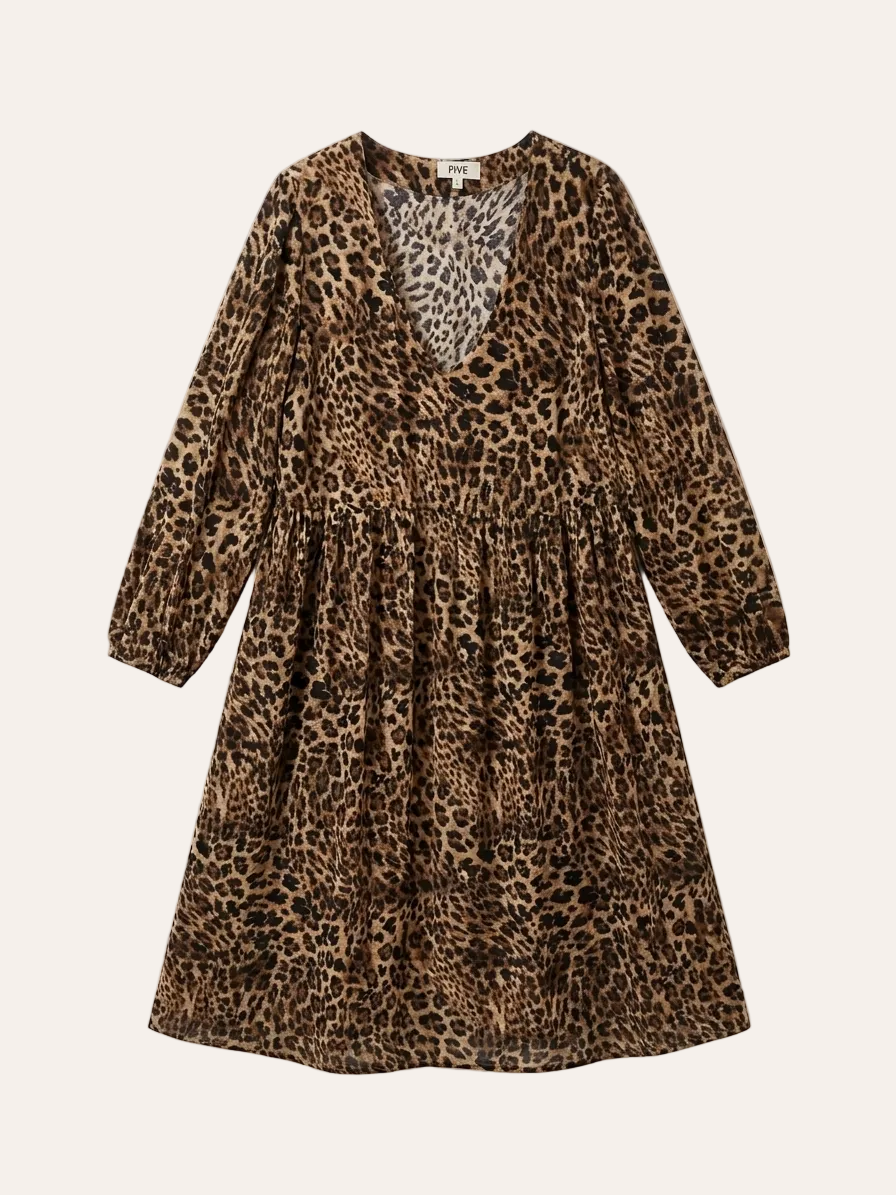 🎁 Vestido Leopardo (100% off)