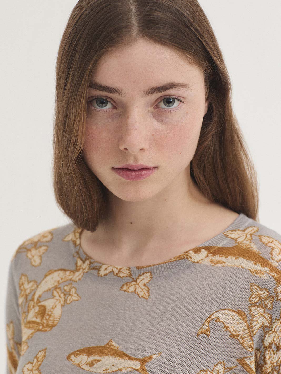 Jersey Midsummer Books Basic Sweater Gris Claro