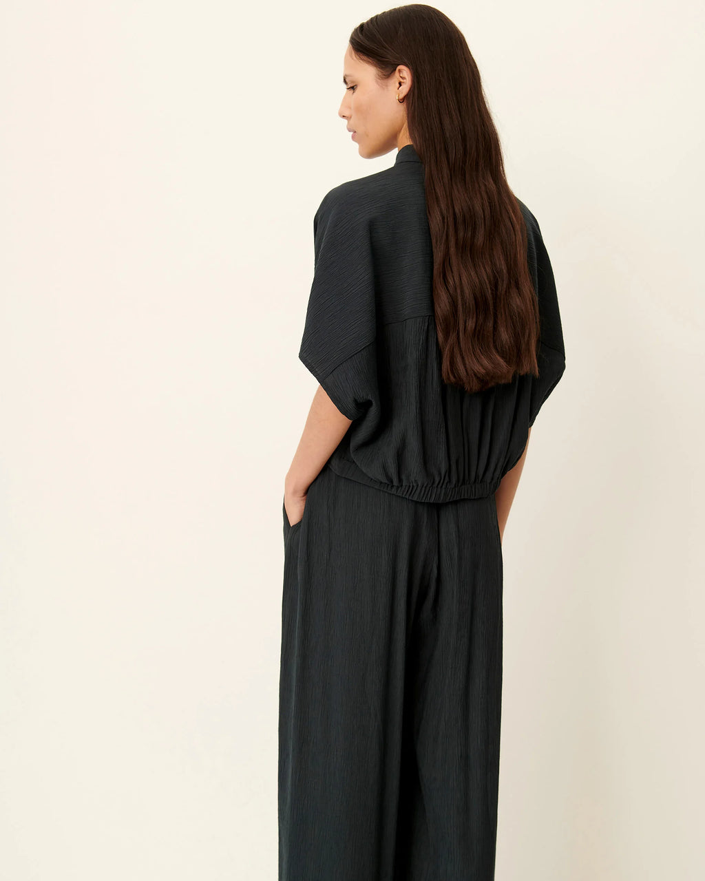 Camisa Corta Alfassa Verde Fumado