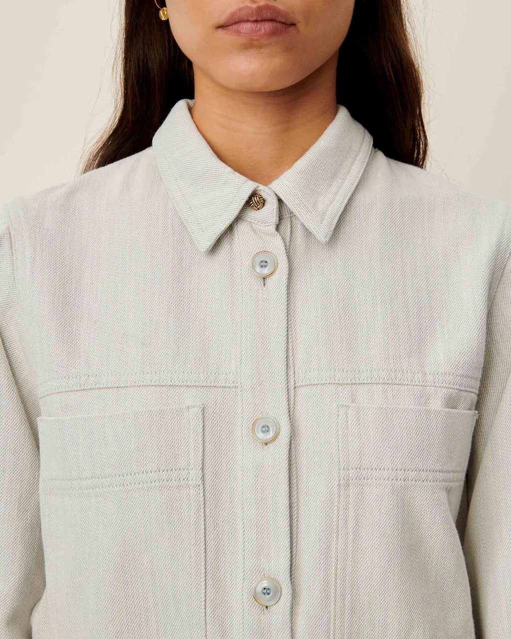 Camisa Leone Branco Cru