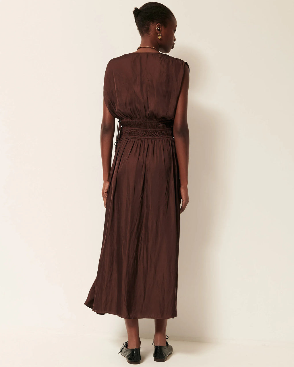 Vestido Prezianni Marrón Moka
