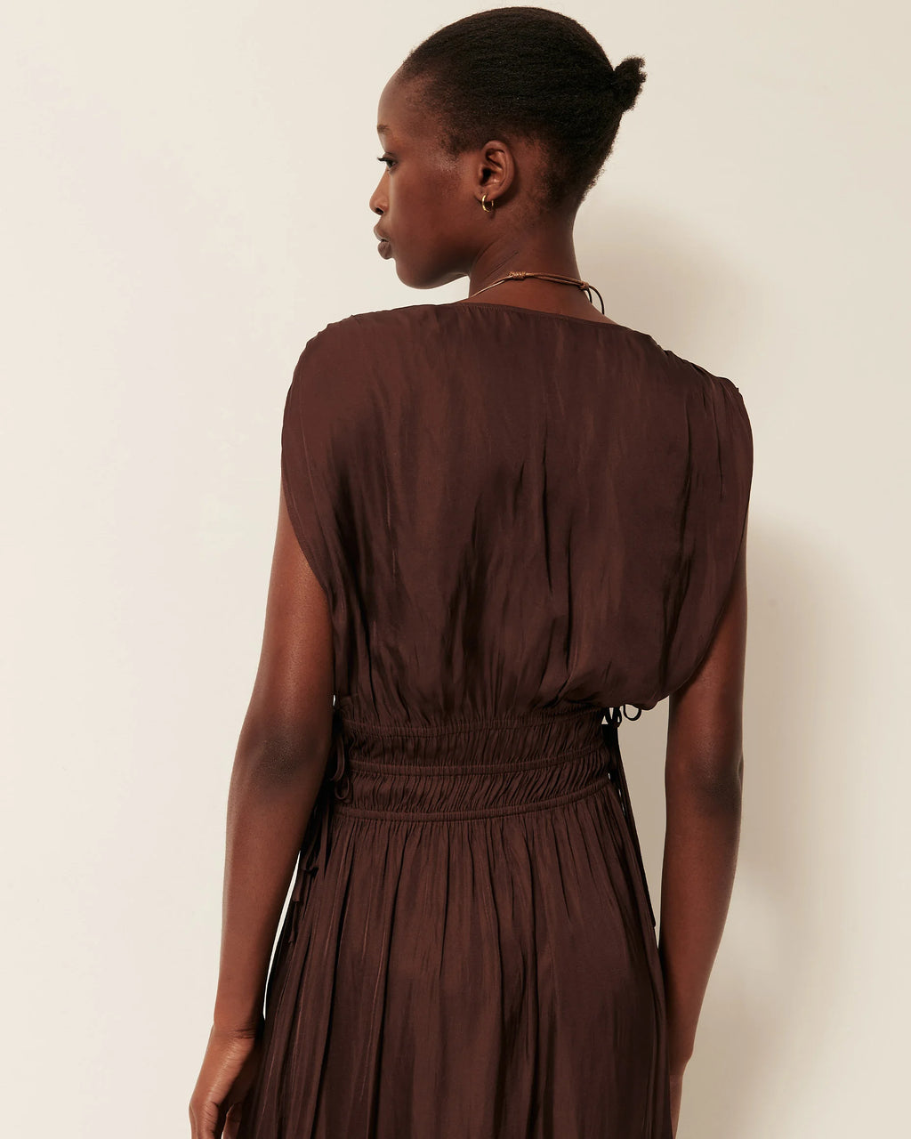 Vestido Prezianni Marrón Moka