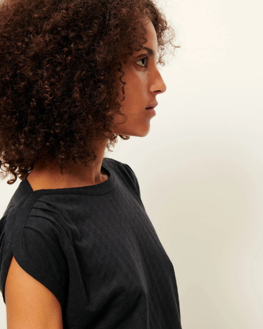 Camiseta Sixto Jacquard Gris Oscuro