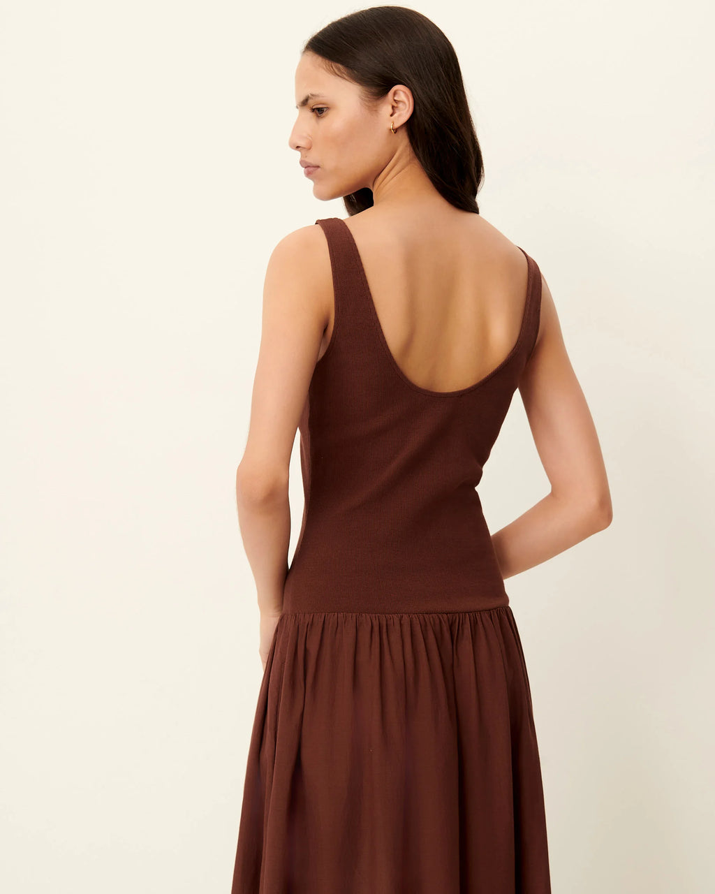 Vestido Solao Marrón Whisky