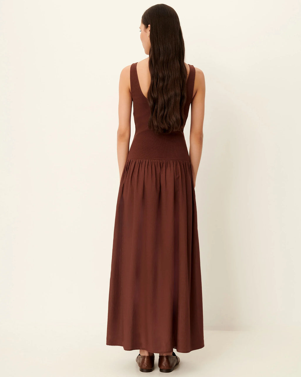 Vestido Solao Marrón Whisky