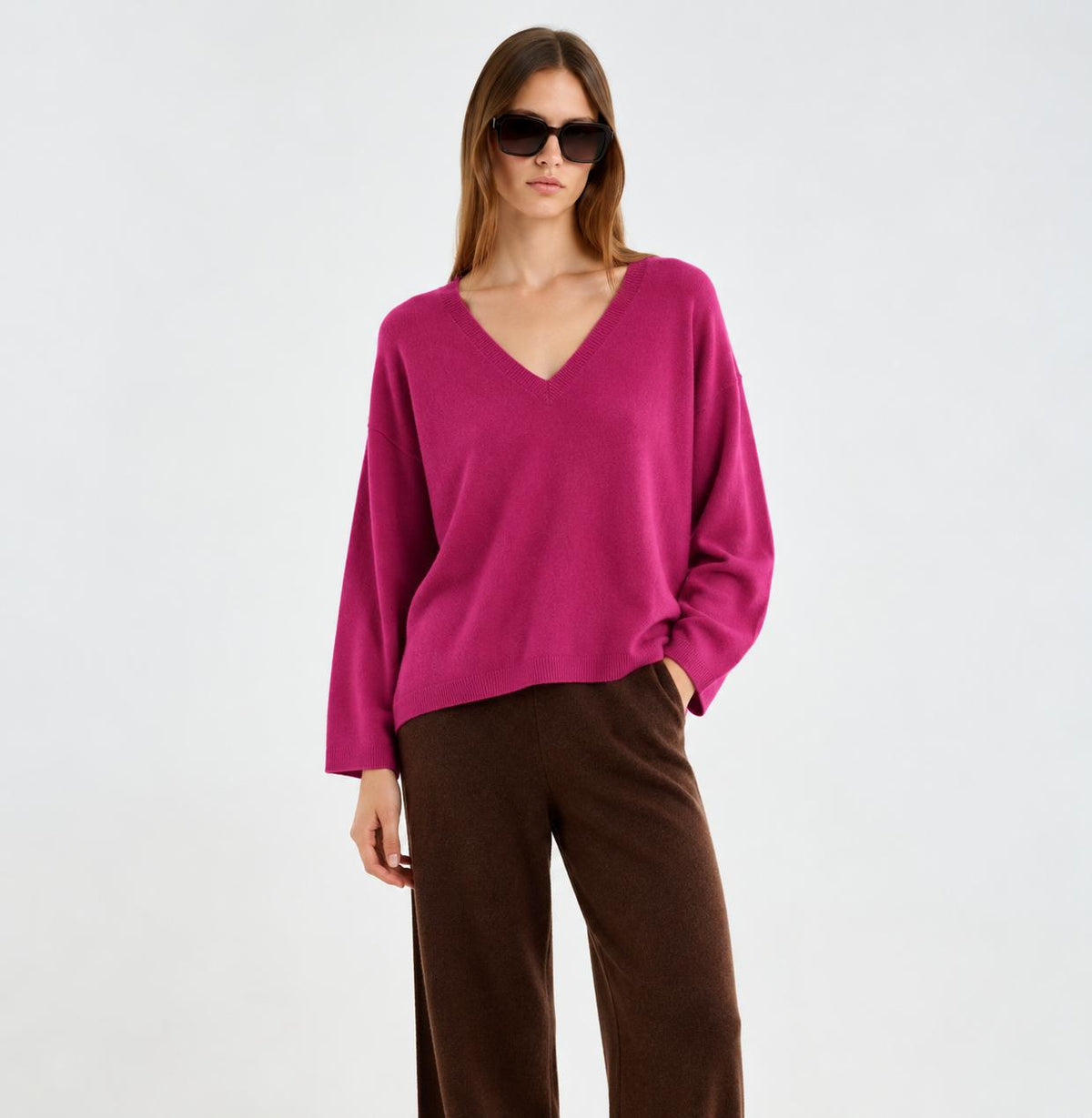 Jersey cuello en V