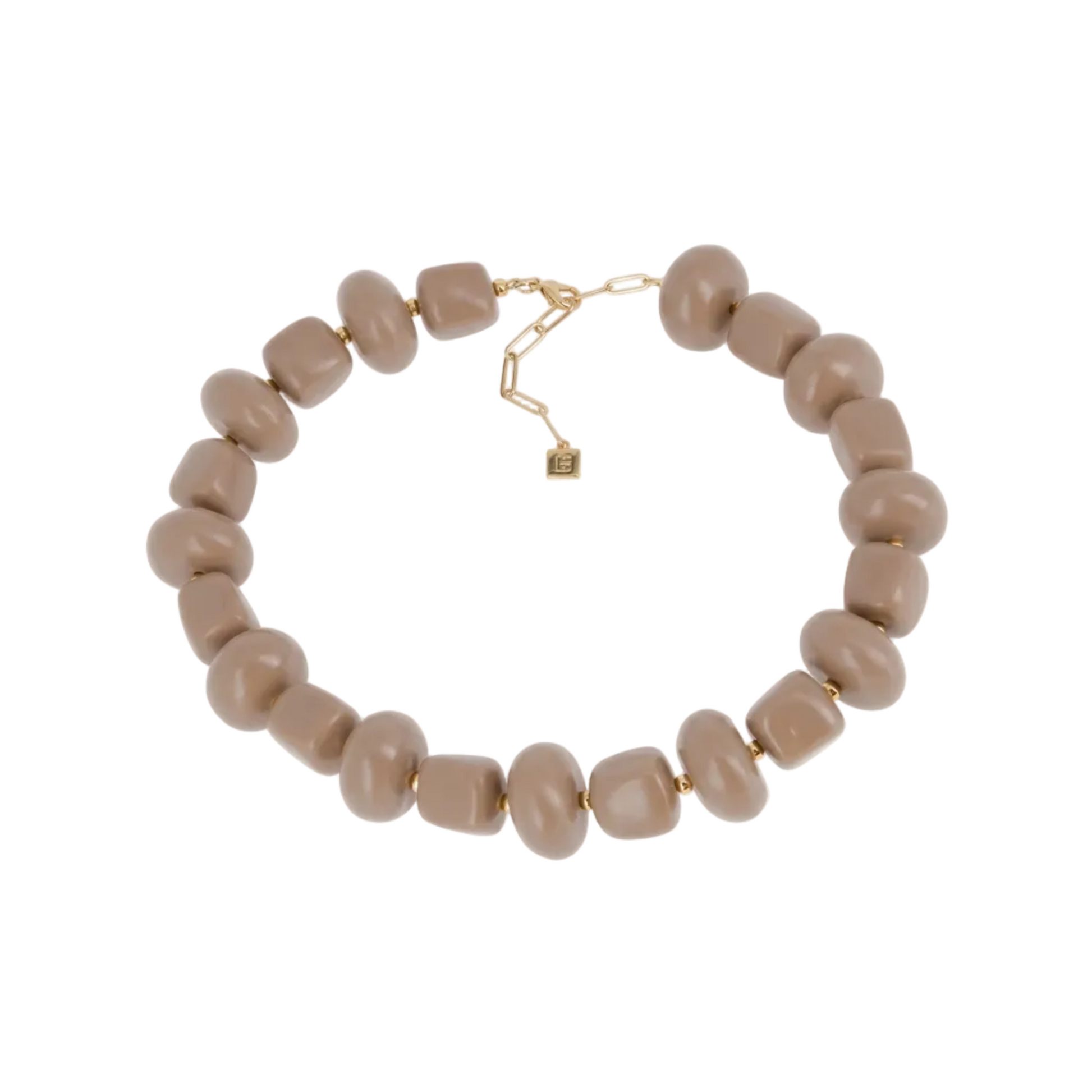 Collar Cuentas Beige SNS27956- 01CFE